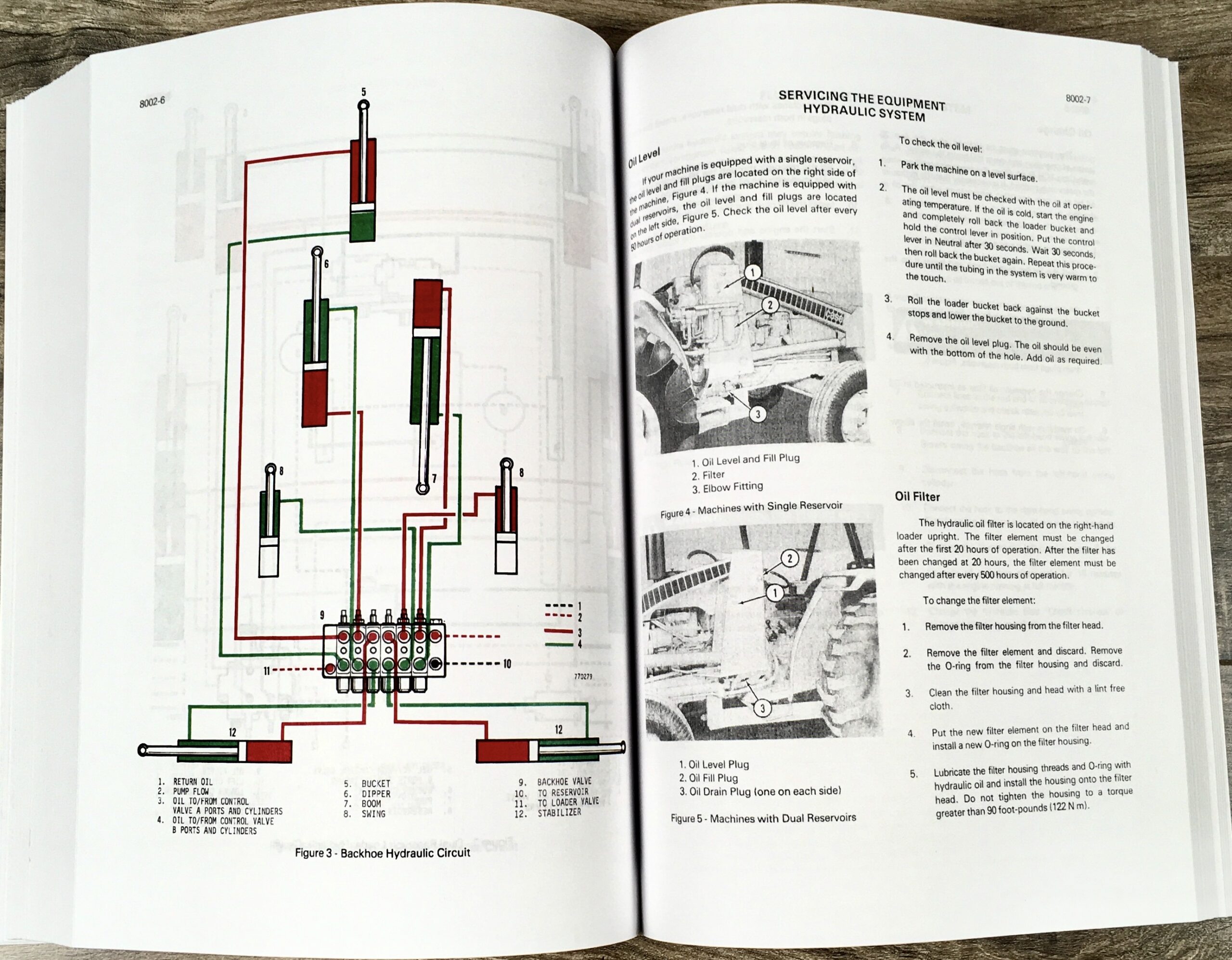 Case 380 380Ll Loader Landscaper Tractor Backhoe Operators Parts Service Manual - Image 9
