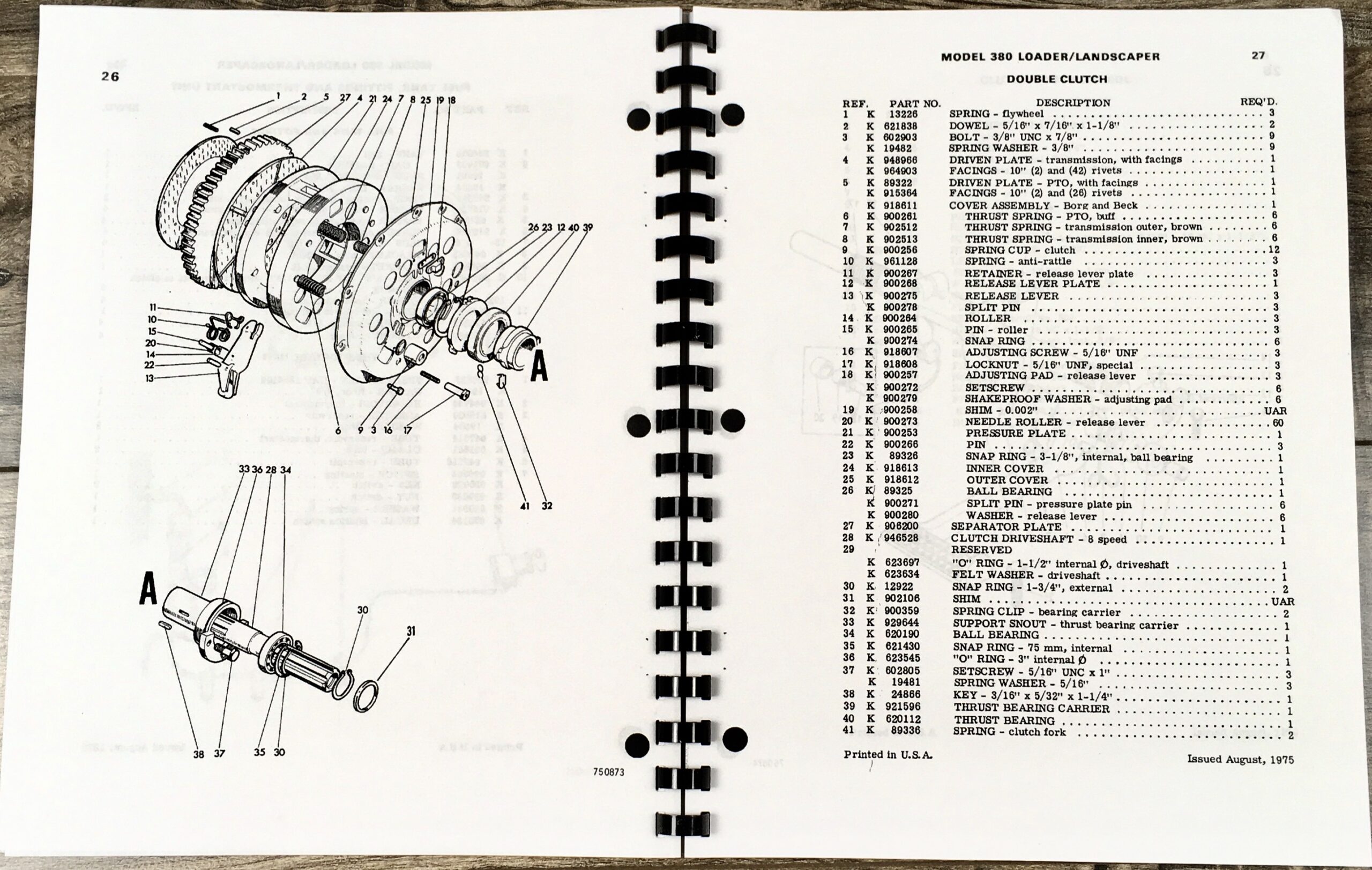 Case 380 380Ll Loader Landscaper Tractor Backhoe Operators Parts Service Manual - Image 14