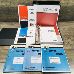 International 464 Gas Tractor Service Parts Operators Manual Set Repair C-175 Ih