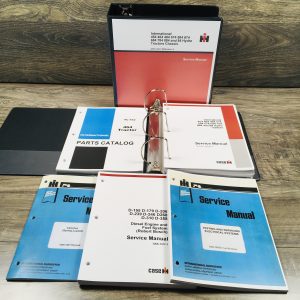 International 464 Diesel Tractor Service Parts Manual Set Repair Shop Book Ih
