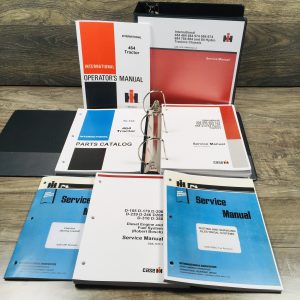 International 464 Diesel Tractor Service Parts Operators Manual Set Repair Shop