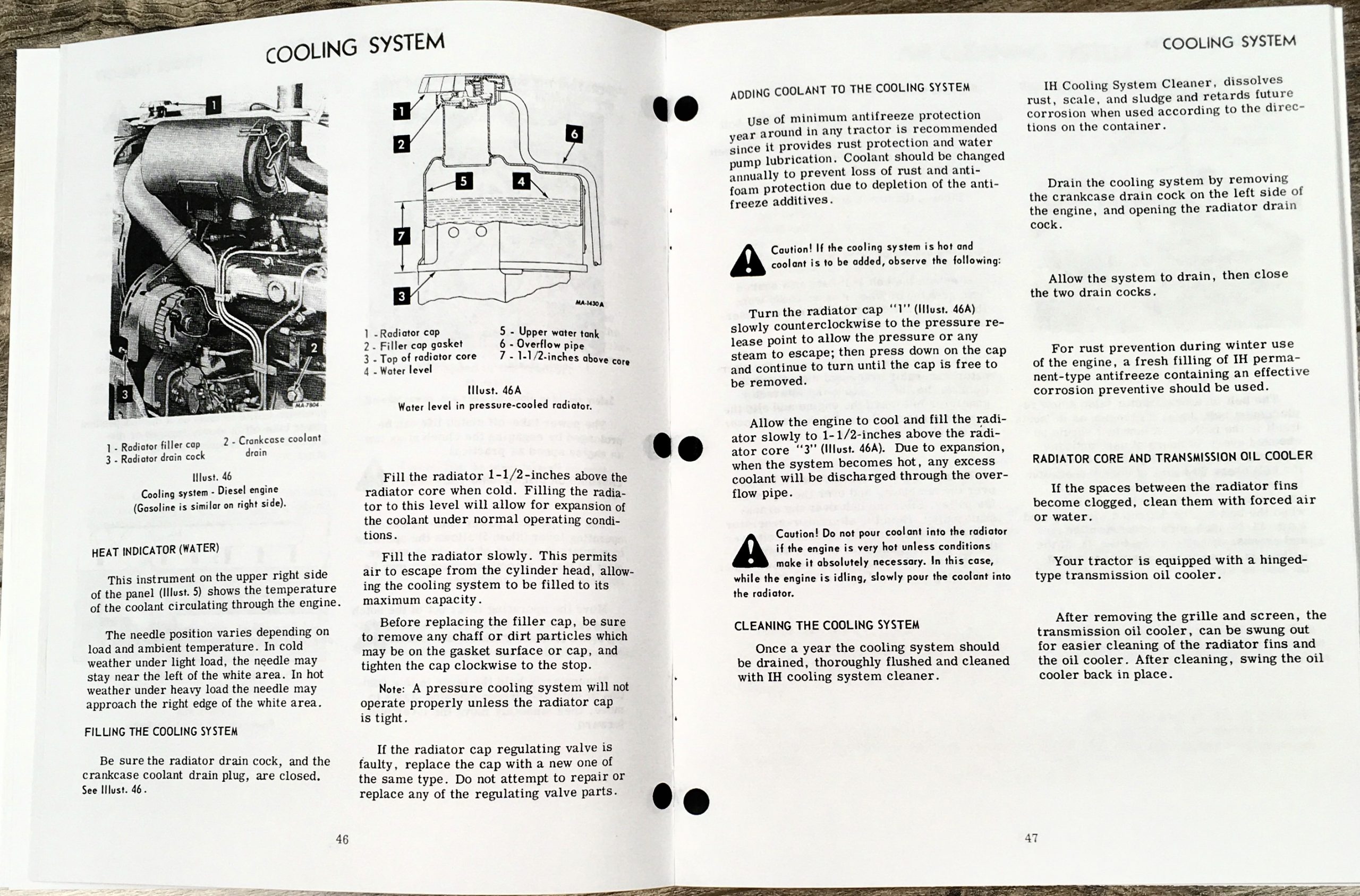 International Harvester 464 Tractor Operators Owners Manual Maintenance - Image 5
