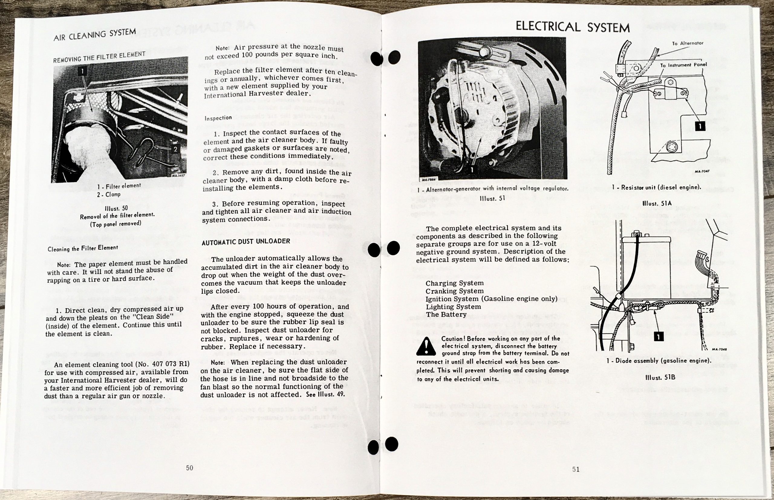 International Harvester 464 Tractor Operators Owners Manual Maintenance - Image 4