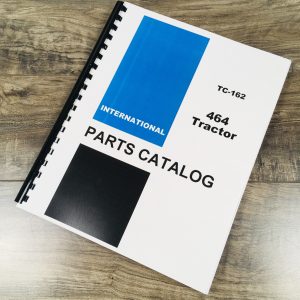 International 464 Tractor Parts Assembly Manual Catalog Numbers