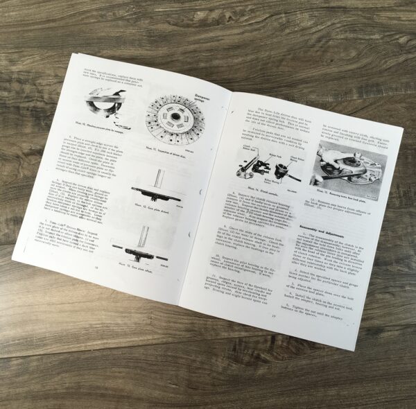 International Ih Clutch Clutches Spring Loaded Service Repair Manual Gss-1281 - Image 5