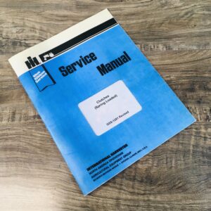 International Ih Clutch Clutches Spring Loaded Service Repair Manual Gss-1281