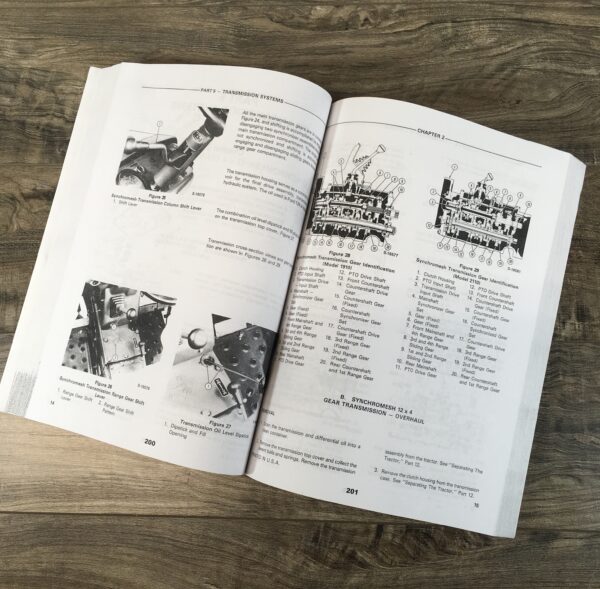 Ford 1910 2110 Compact Tractors Service Repair Shop Manual New Print Technical - Image 5