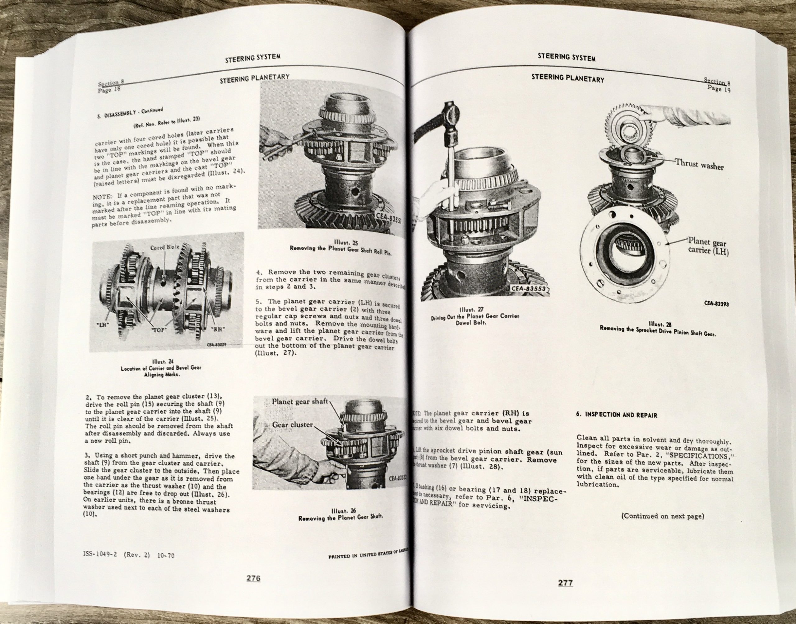 International 175B Crawler Loader Tractor Service Parts Operators Manual Set - Image 24