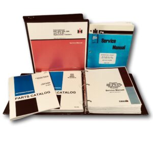 Farmall International 656 2656 Gas Tractor Service Parts Manual Repair Set C263