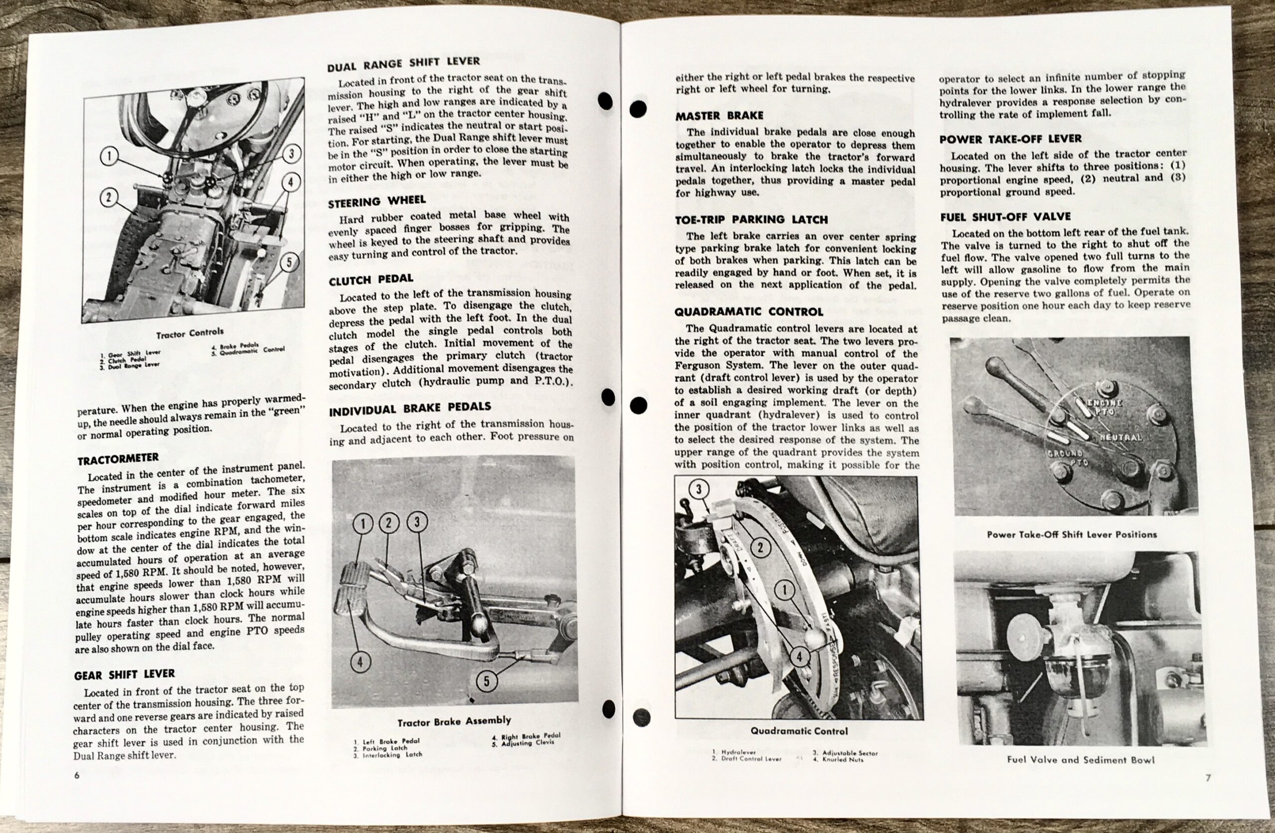 Massey Ferguson To35 Gas Tractor Operators Parts Manual Catalog Set To-35 - Image 15