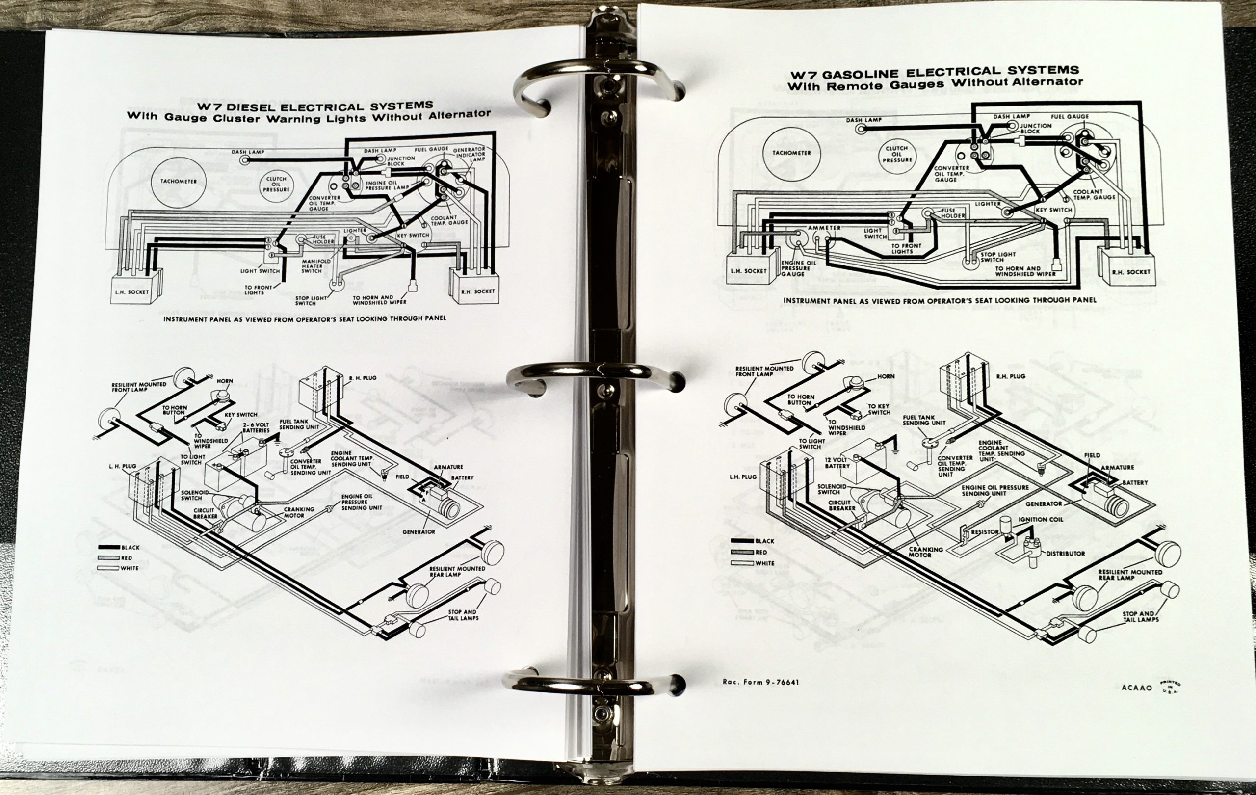 Case W7 4X4 4Wd Wheel Loader Backhoe Service Repair Manual Technical Shop Book - Image 10