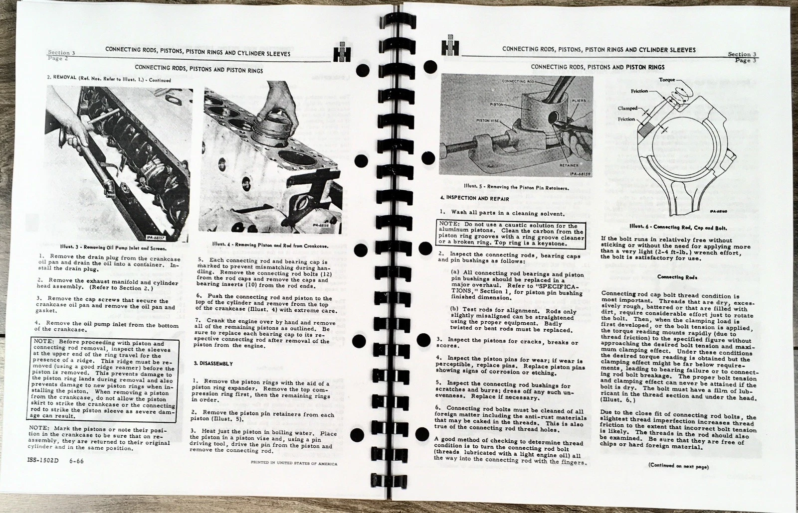 International 175B Crawler Loader Tractor Service Parts Operators Manual Set 175 - Image 16