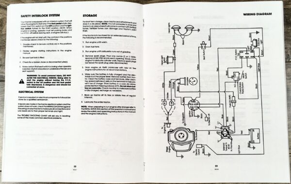 Ford Yt 16 Yard Tractor Lawn Mower Garden Operators Owner Manual Model 09Gn2151 - Image 5