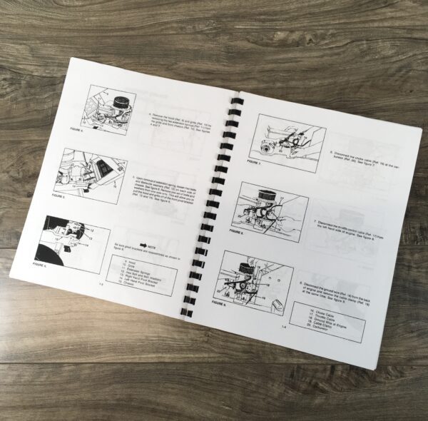Cub Cadet 1715 1720 Lawn Garden Tractor Service Manual Repair Shop Technical - Image 10