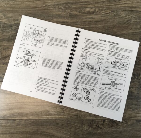 Cub Cadet 1715 1720 Lawn Garden Tractor Service Manual Repair Shop Technical - Image 7