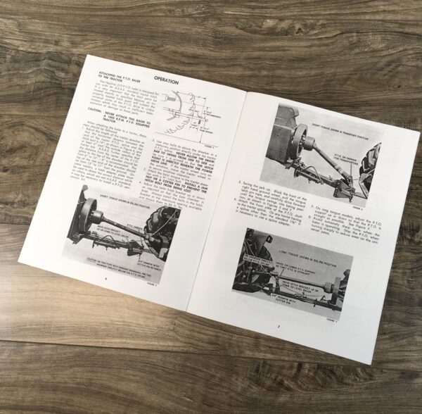 Set Sperry New Holland Hayliner Nh 273 Baler Owner Operator Parts Manual Catalog - Image 7
