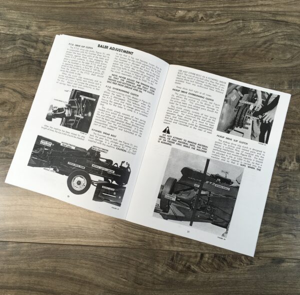 Set Sperry New Holland Hayliner Nh 273 Baler Owner Operator Parts Manual Catalog - Image 11