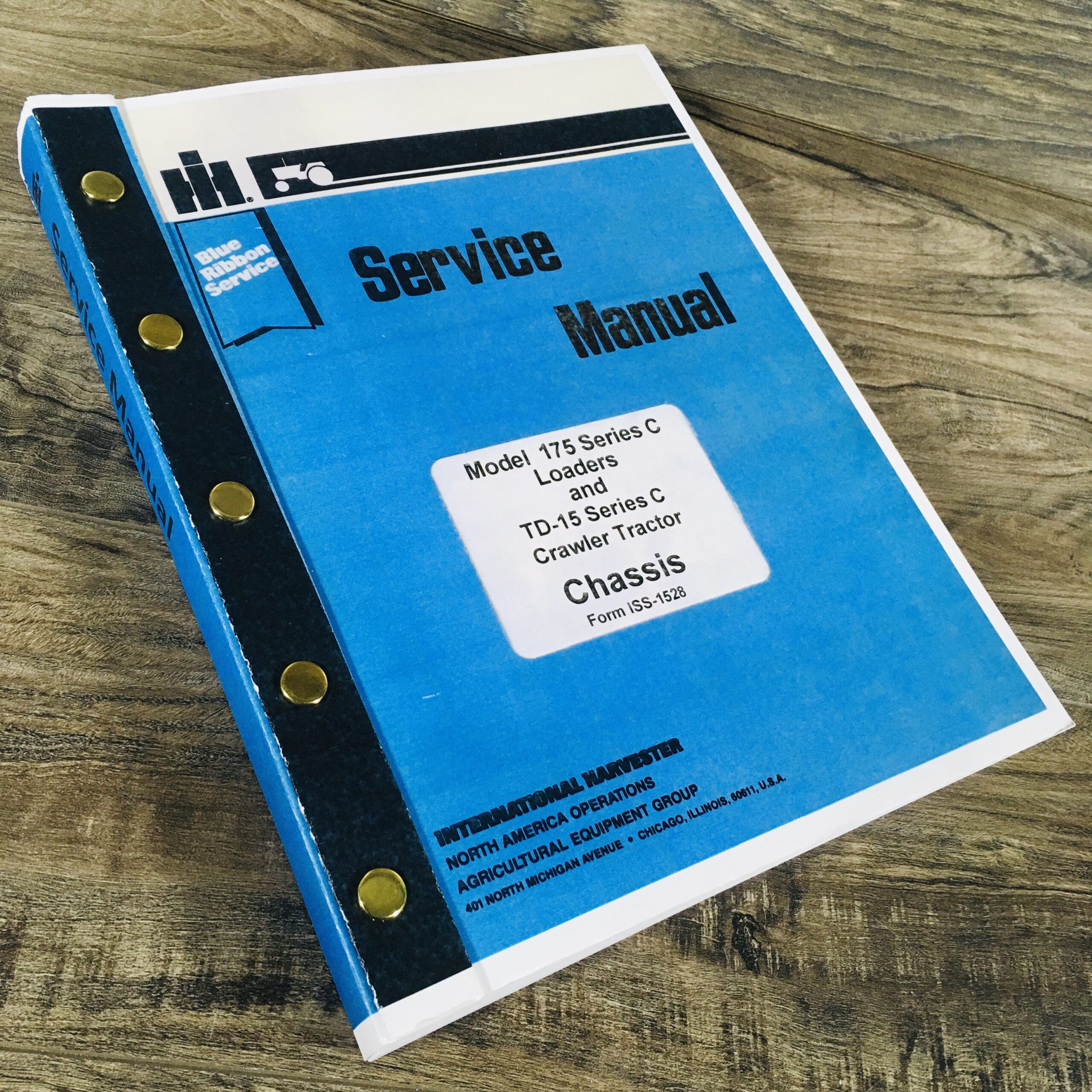 International 175C Loader Td15C Crawler Tractor Service Repair Shop Manual