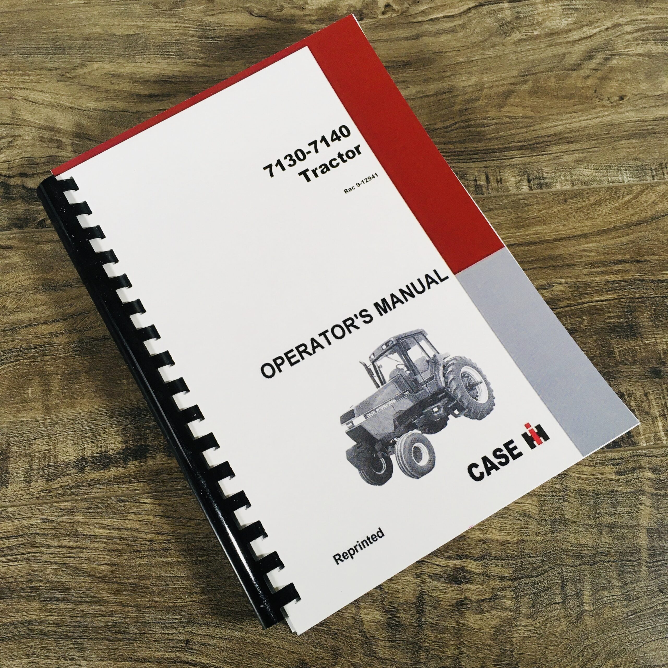 Case Ih Magnum 7130 7140 Tractor Operators Owners Manual Maintenance Book