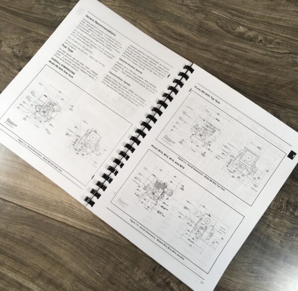 Kohler Magnum M8 M10 M12 M14 M16 Single Cylinder Gas Engine Service Manual Book - Image 3