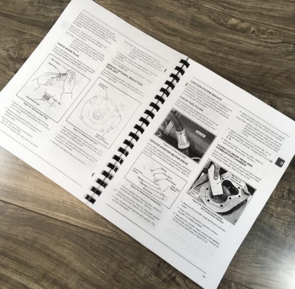 Kohler Magnum M8 M10 M12 M14 M16 Single Cylinder Gas Engine Service Manual Book - Image 4