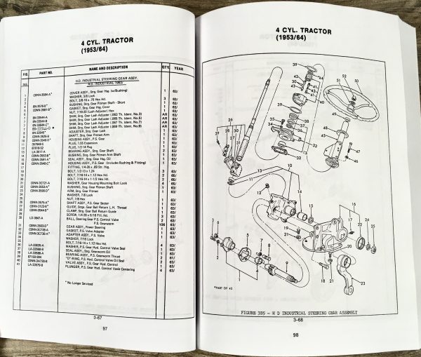 Lot Ford 611 621 631 Tractor Owner Operator Parts Service Repair Shop Manuals - Image 22