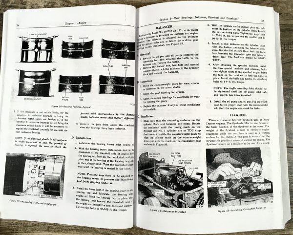1962-65 Ford 2000 4000 Series Tractor Service Repair Operators Parts Manuals Gas - Image 23