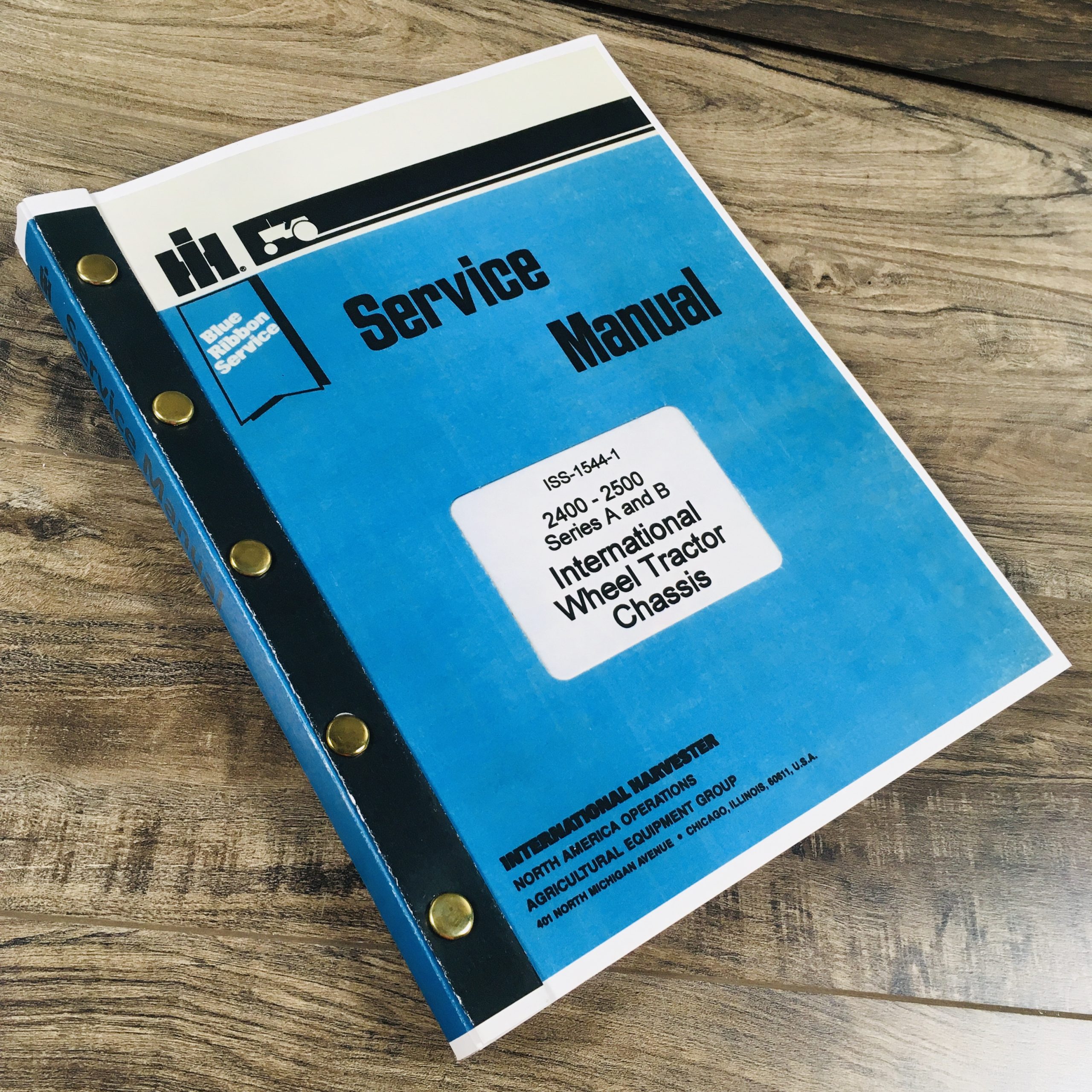 International 2400A 2400B 2500A 2500B Wheel Tractor Service Repair Shop Manual