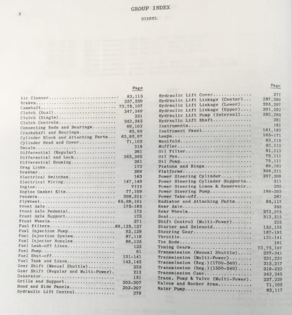Massey Ferguson Mf 65 Tractor Parts Catalog Manual Book Exploded View - Image 6