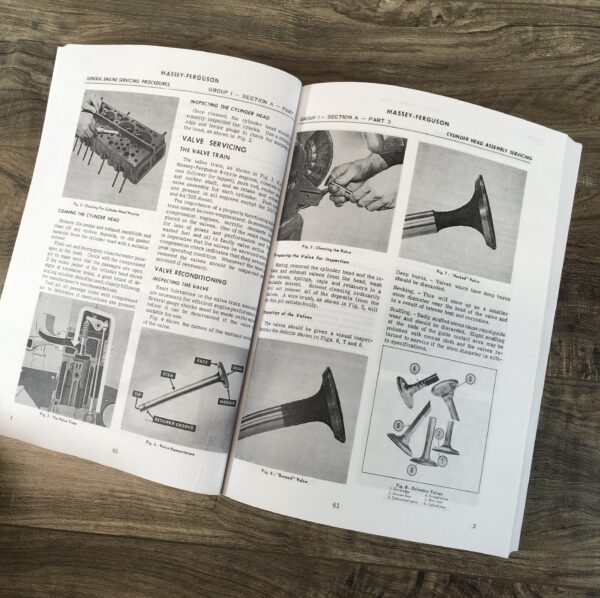 Massey Ferguson Mf 65 Tractor Service Manual Technical Repair Shop Workshop - Image 5