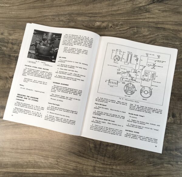 Massey Ferguson Mf-65 Tractor Owners Operators Manual Gas Diesel Printed Book - Image 6