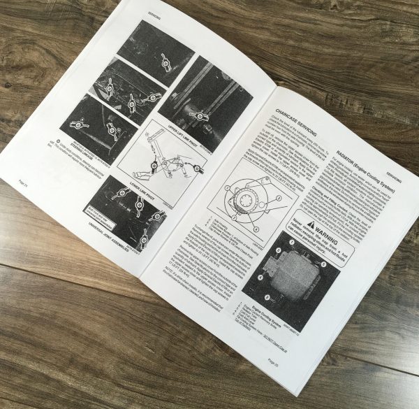 Hesston 8500 Windrower Operators Manual Owners Book Maintenance Adjustments Lube - Image 5