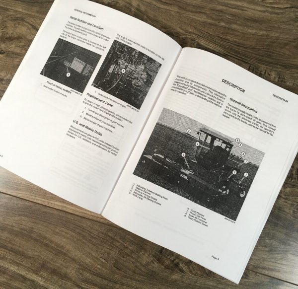 Hesston 8500 Windrower Operators Manual Owners Book Maintenance Adjustments Lube - Image 3