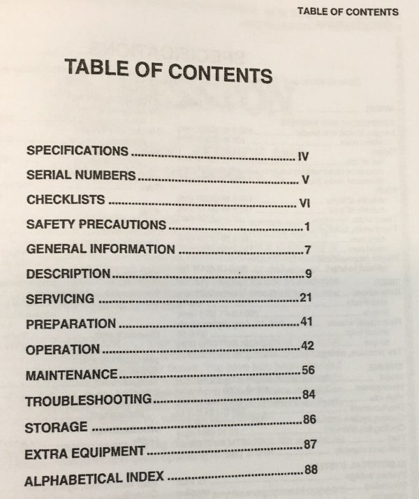 Hesston 8500 Windrower Operators Manual Owners Book Maintenance Adjustments Lube - Image 2
