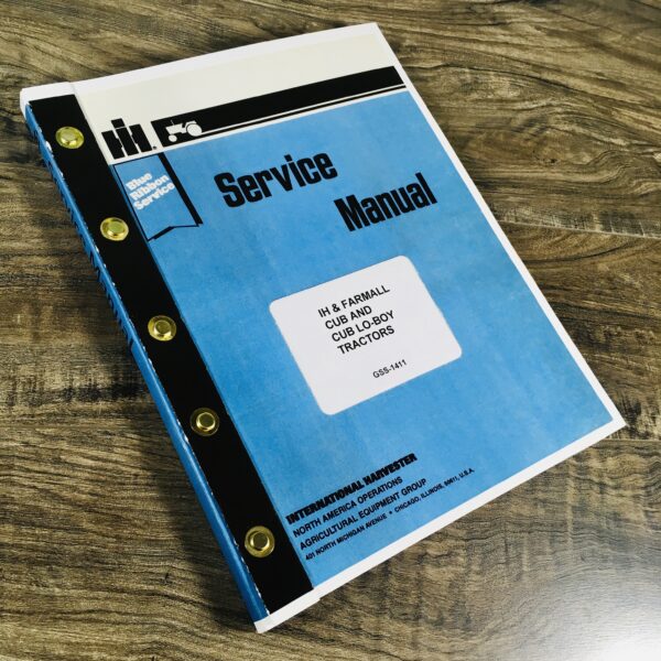 Farmall Cub Ih Tractor Manual Set Operators Service Repair Maintenance Parts - Image 6