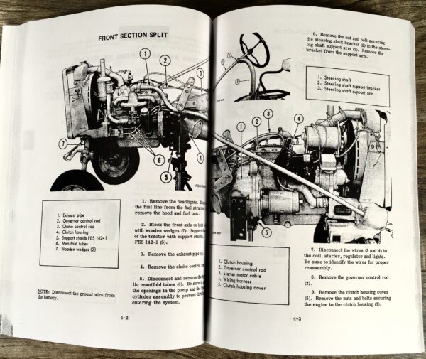 Farmall International Cub & Cub Lo-Boy Tractor Service Manual Parts Catalog Ih - Image 8