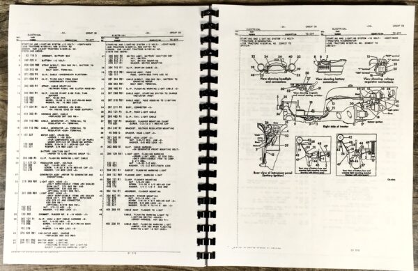Farmall International Cub & Cub Lo-Boy Tractor Service Manual Parts Catalog Ih - Image 4