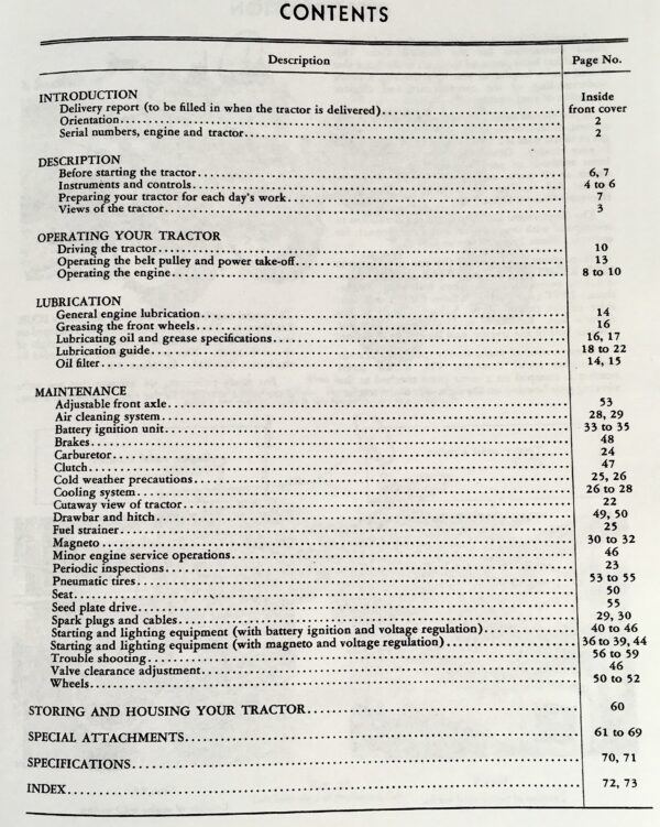 Farmall Cub Ih Tractor Manual Set Operators Service Repair Maintenance Parts - Image 20