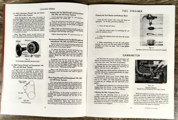 Farmall Cub Ih Tractor Manual Set Operators Service Repair Maintenance Parts - Image 29