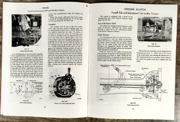 Farmall Cub Ih Tractor Manual Set Operators Service Repair Maintenance Parts - Image 31