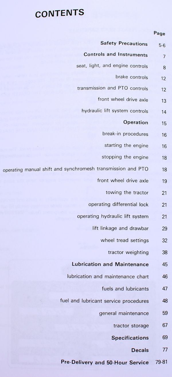 thumbnail interactive-video image 1 of Ford 2910 3910 4110 4610 Tractor Series 10 & Series II Operator & Parts Manual – 1136 Pages In Binder 1 of 6