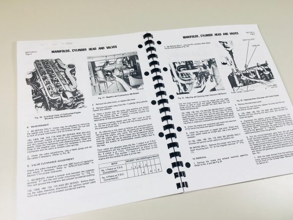 International C60 C113 C123 C135 Gas Engine Service Repair Manual Shop Overhaul - Image 4