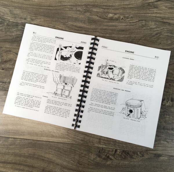 Bsa A65 Thunderbolt Motorcycle Service Repair Workshop Manual Construction Twins - Image 4