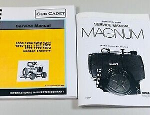 Cub Cadet 1204 1210 1211 Lawn Garden Tractor Service Repair Manual M12 Kohler
