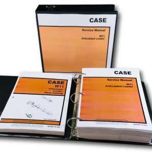 Case W11 Wheel Loader Pay Loader Service Repair Manual Parts Catalog Shop Book