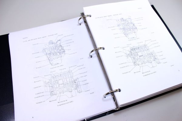 Case Maxi-Sneaker B Trencher Plow Service Shop Repair Manual Technical Shop Book - Image 9