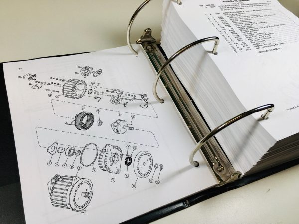 Case 1150C Crawler Loader Bull Dozer Service Parts Operators Manual Shop Set - Image 11