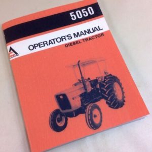 Allis Chalmers Ac 5050 Operators Owners Manual Diesel Tractor Maintenance Adjust