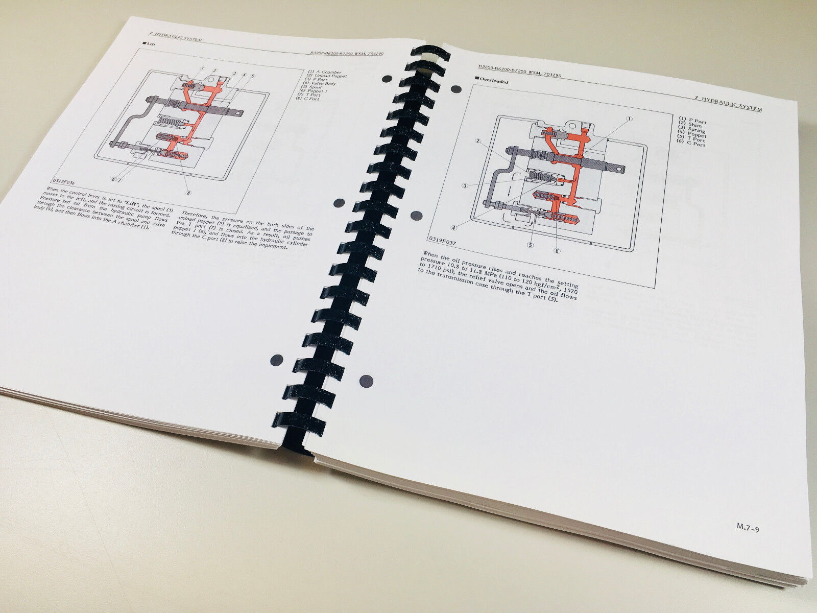 Kubota B6200 B6200E B6200D Tractor Service Repair Manual - Technical Shop Book
