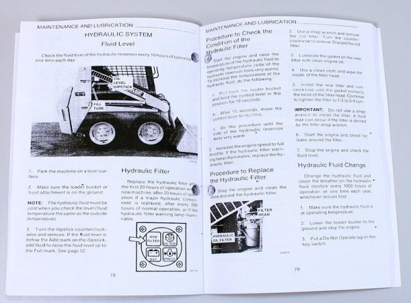 J I Case 1818 Uni-Loader Skid Steer Operators Owners Manual Controls - Image 8